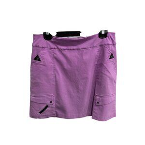 Jamie Sadock Purple Stylish Functional Activewear Golf Skort Size 12 Sporty